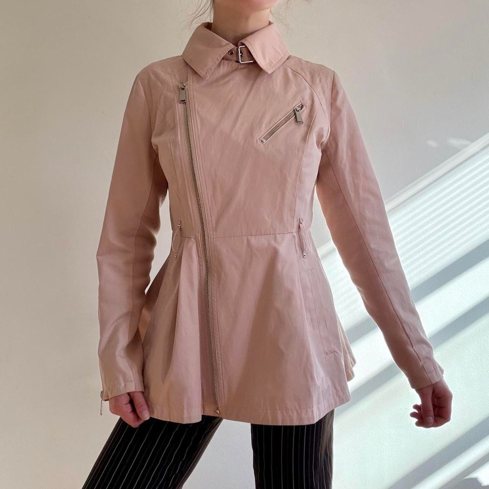 BCBGeneration Ballet Pink Spring Jacket - Small - image 4